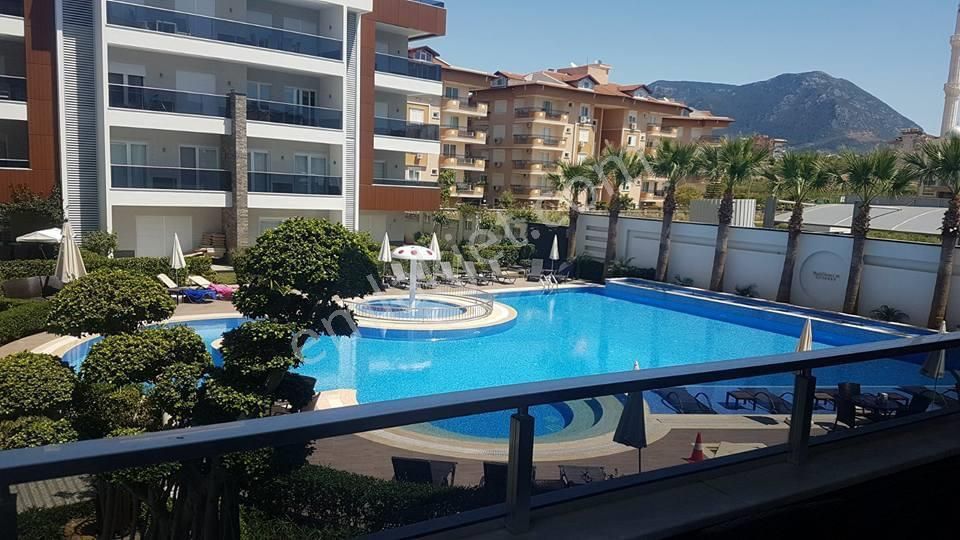Alanya Oba'da Geniş 2+1 Full Eşyalı İkamete Uygun Daire - Görsel 11