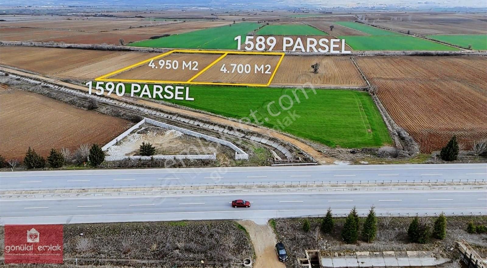 Kırklareli Kavaklı Asfalt Yanı 2 Parselde Satılık Tamamı 9650 M2
