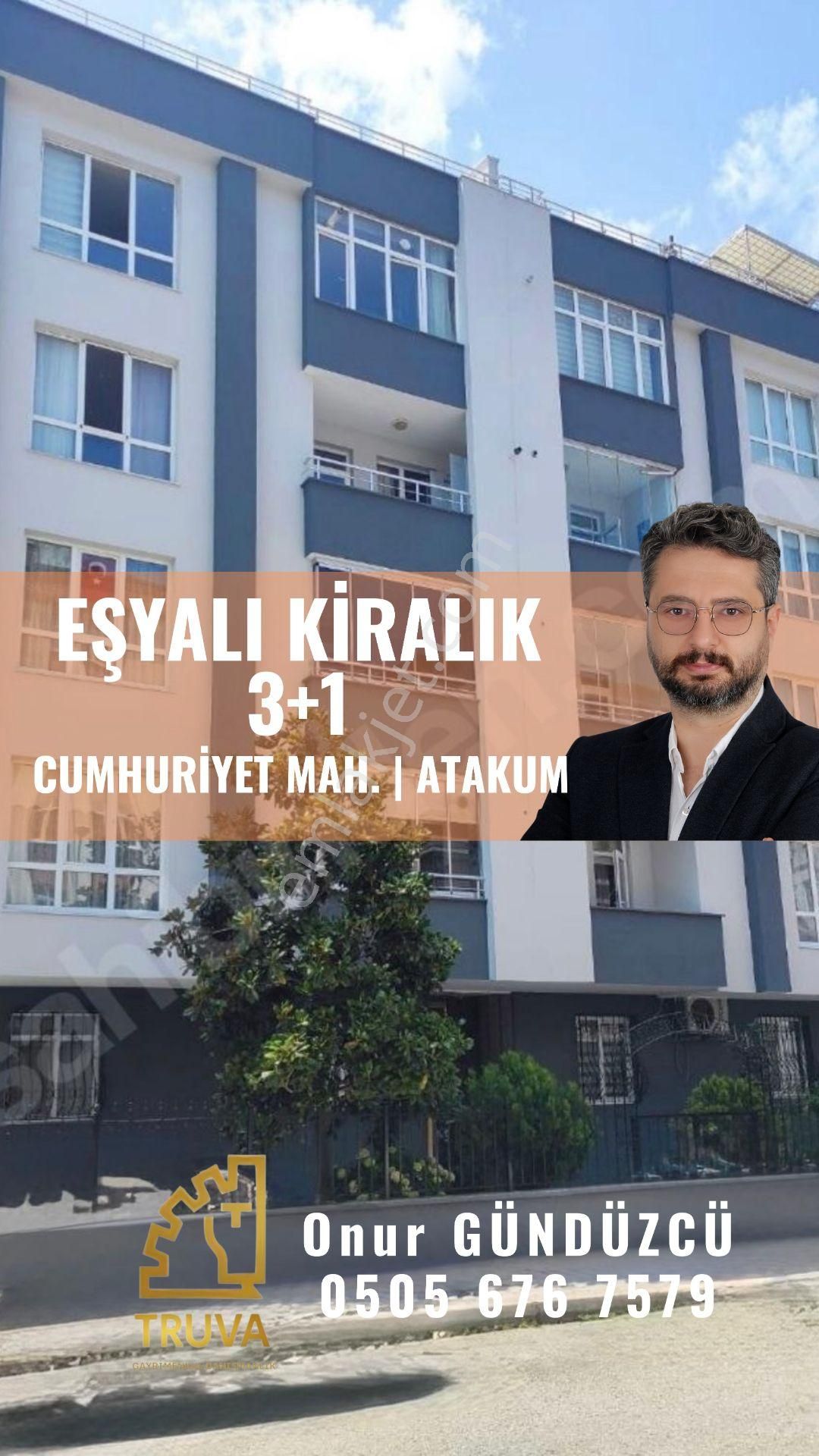 Truva// Onur Gündüzcü'den Tramvay Durağına Çok Yakın Eşyalı 3+1