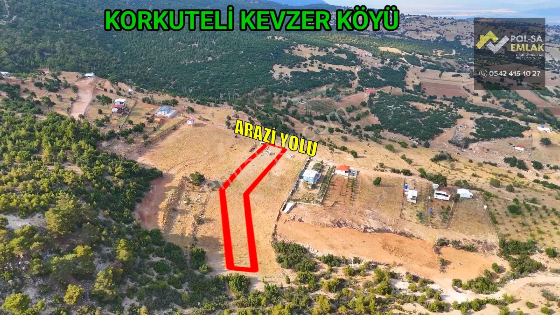 ✅korkuteli✅kevzer Köyü✅satılık 2.227m2 Tarla✅resmi Yol Var✅elektrik Su Var - Görsel 3