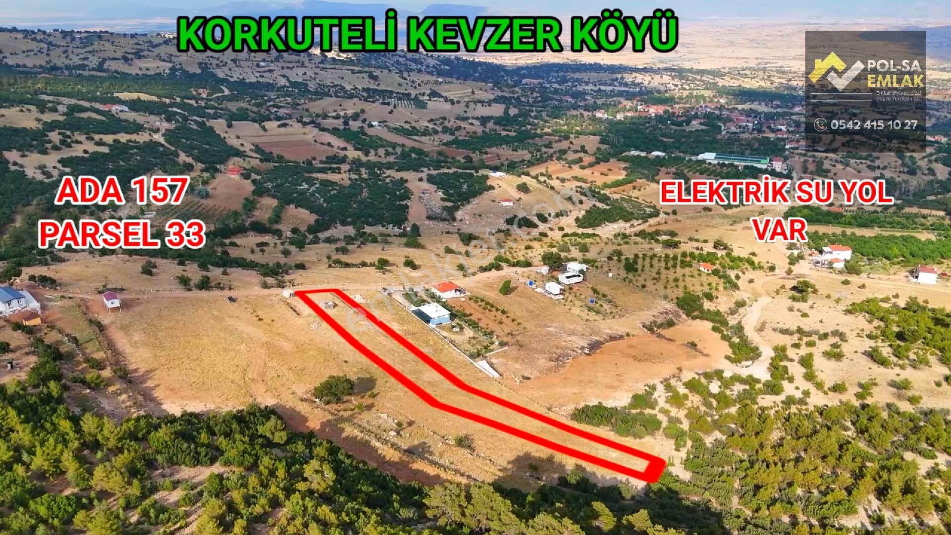 ✅korkuteli✅kevzer Köyü✅satılık 2.227m2 Tarla✅resmi Yol Var✅elektrik Su Var - Görsel 2