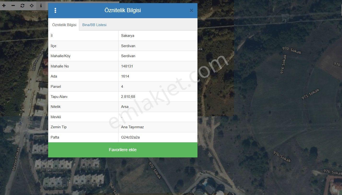 Serdivan'da Milyonluk Villa Projelerinin Merkezinde Arsalar - Görsel 8