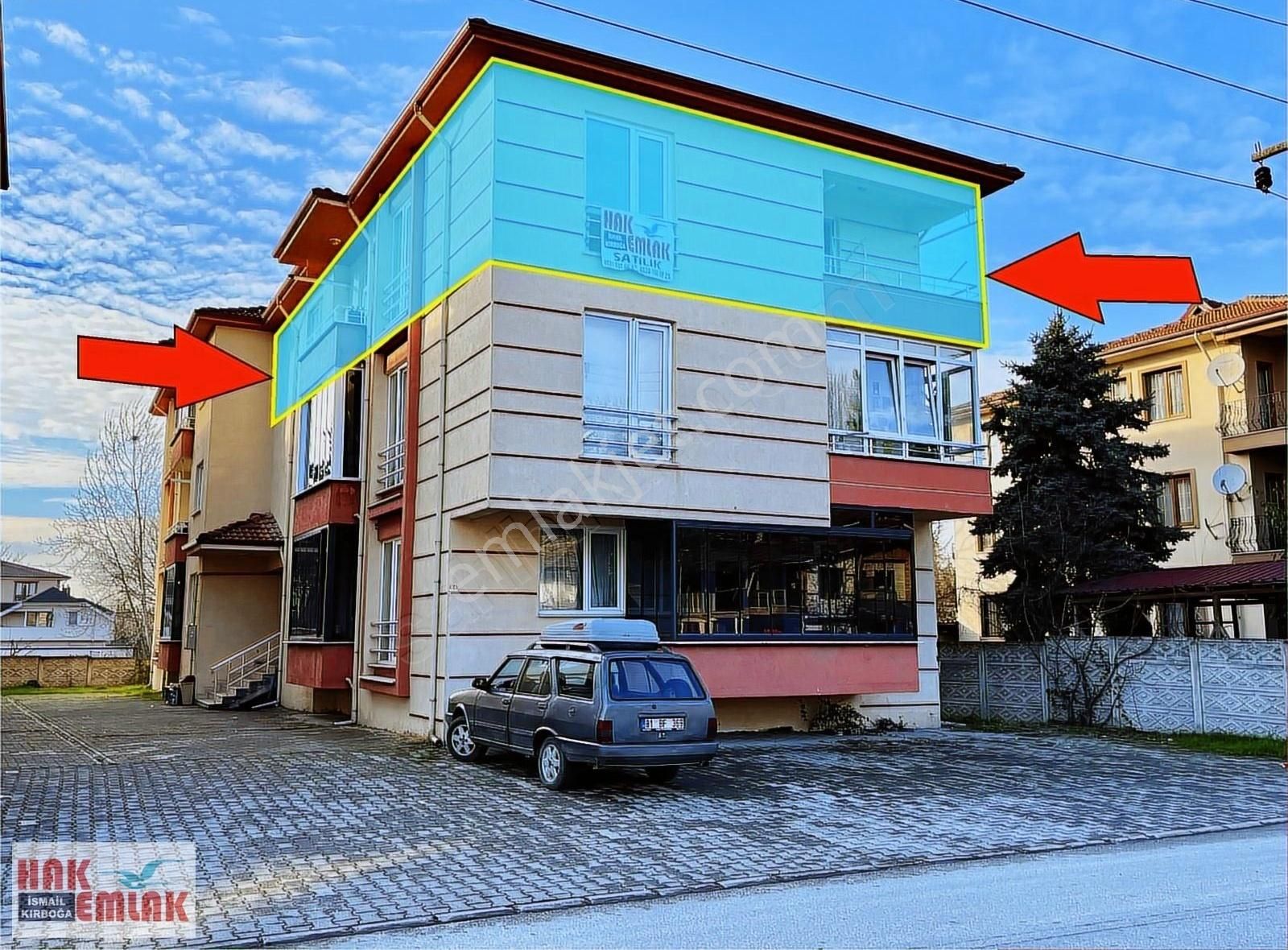 Hak Emlak'tan Cumhuriyet Mah. De Kiralık 3+1 Geniş Daire