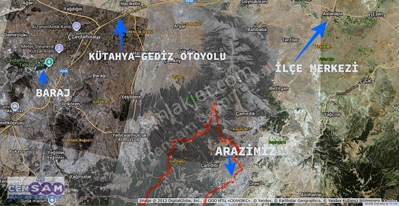 Kütahya Aslanapa'da Yol Kenarı 873 M2 Dümdüz Fırsat Arazi ! - Görsel 7