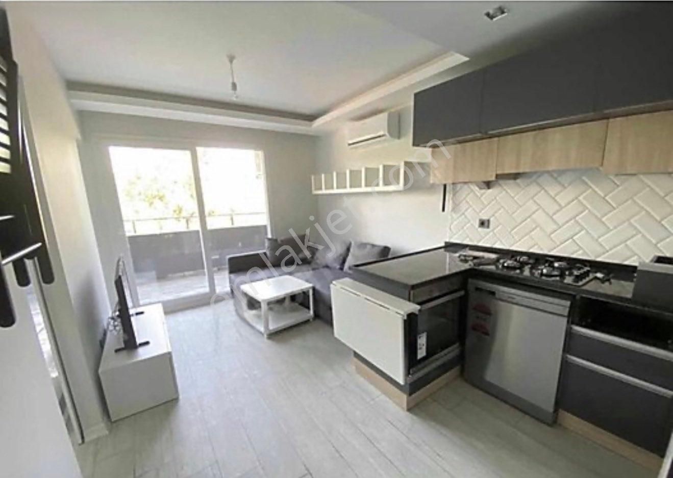 Gürselpaşa’da 7/24 Güvenlikli Sitede Full Eşyalı Lüks 1+1 Daire