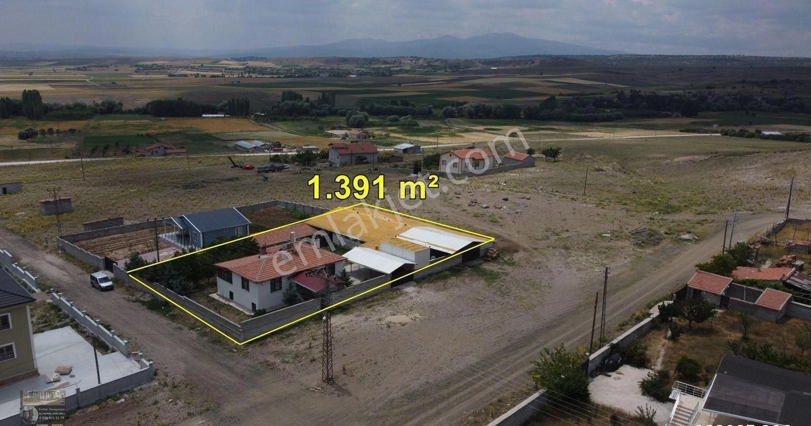 Konya / Meram / Hatunsaray Da 1.352 M2 Hazır Kurulu Çiftlik Evi