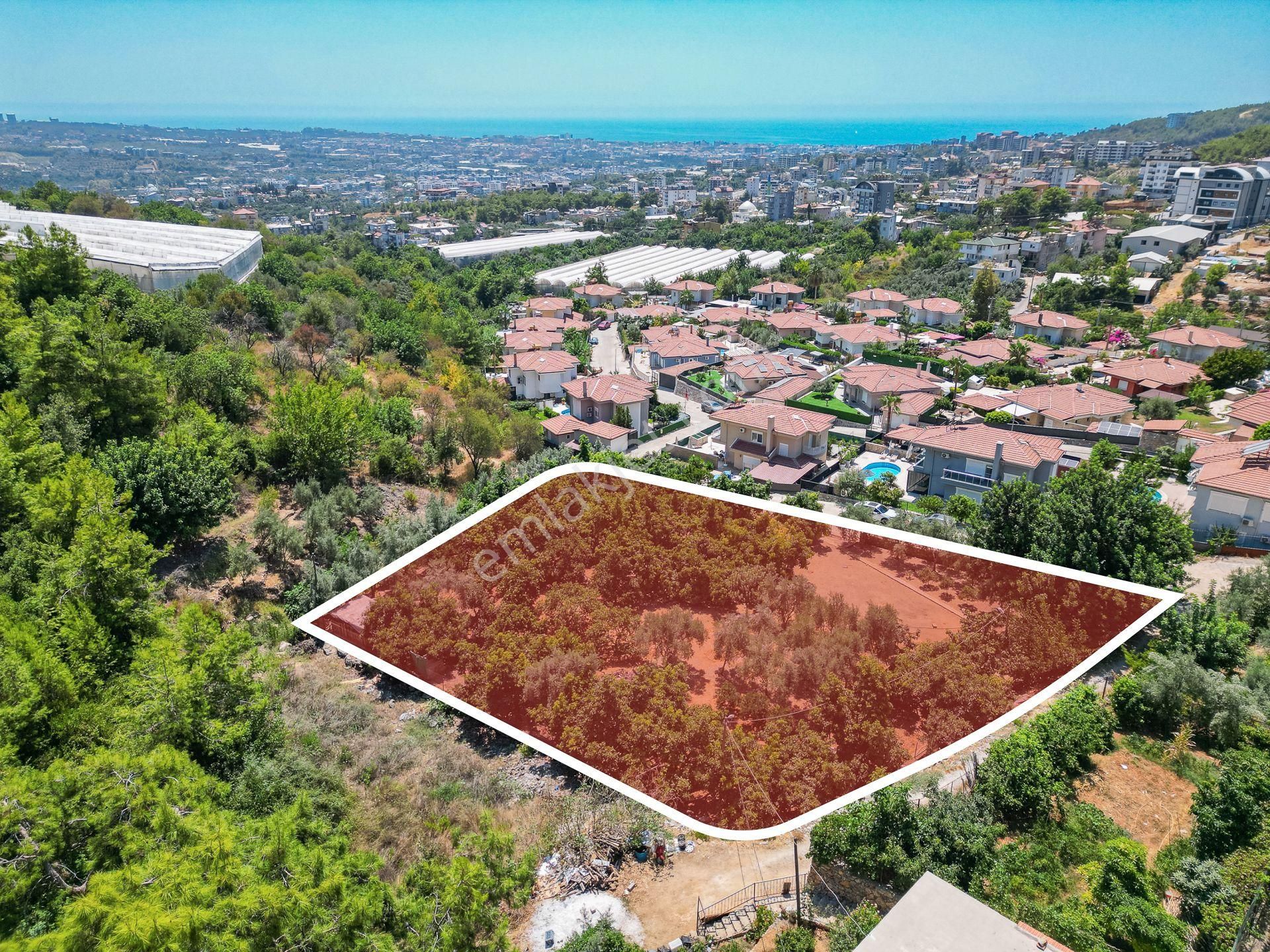 Oba 'nın Gözdesi Villa İmarlı Yatırıma Değer Arsa