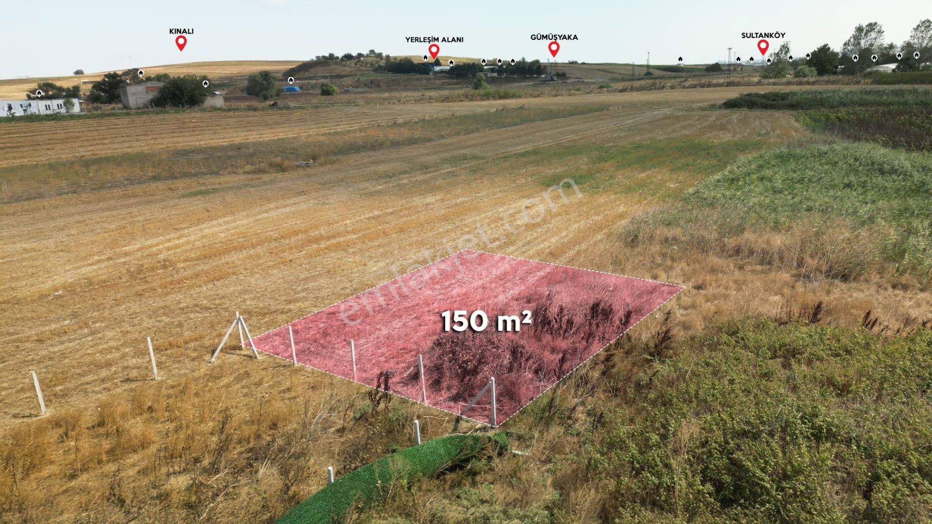 Silivri Değirmenköy'de 150 M² E-5 Karayoluna 2.parsel Satılık Tarla - Görsel 2