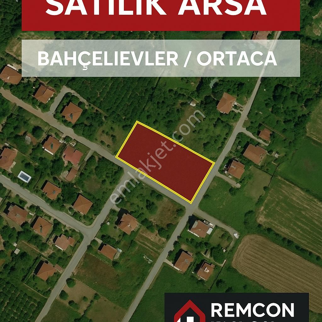 Yatırımlık 325 M² Köşe İmarlı Arsa Ortaca Bahçelievler