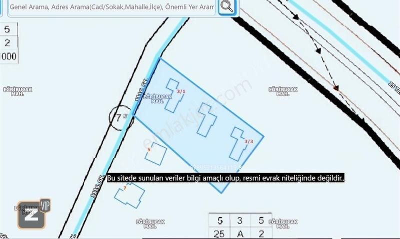 Eğribucak Da Satılık Temiz Villa Parseli - Görsel 5