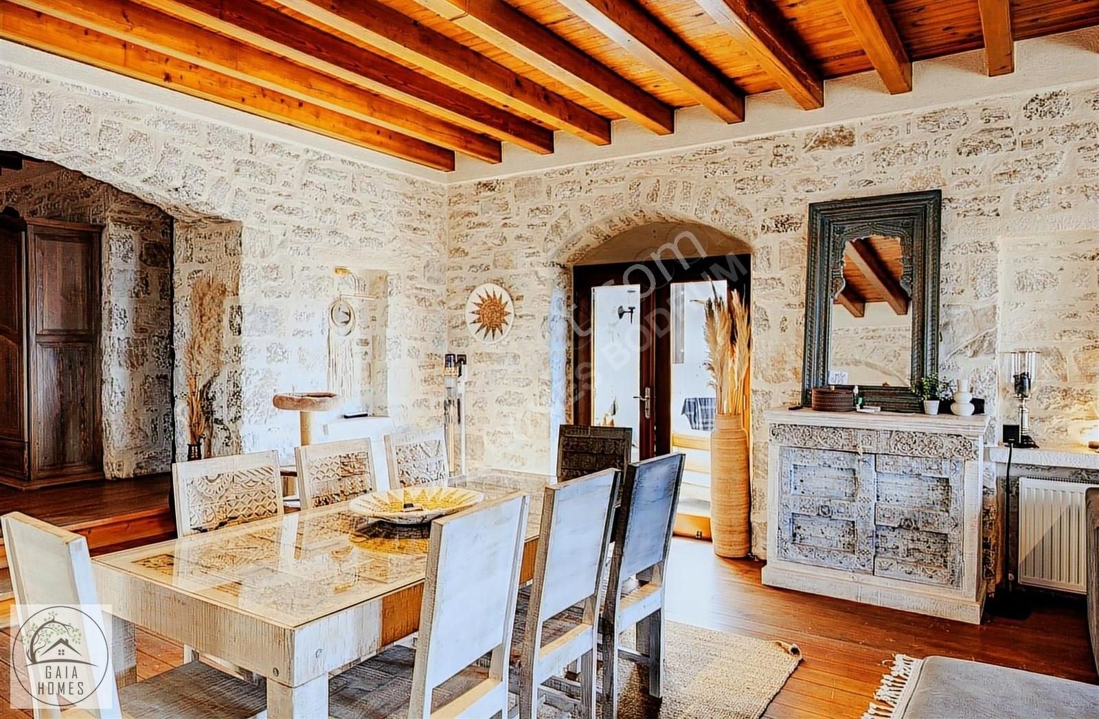 Bodrum Konacık Satılık 1.5 Dönümde Havuzlu Müştemilatlı Taşvilla - Görsel 25