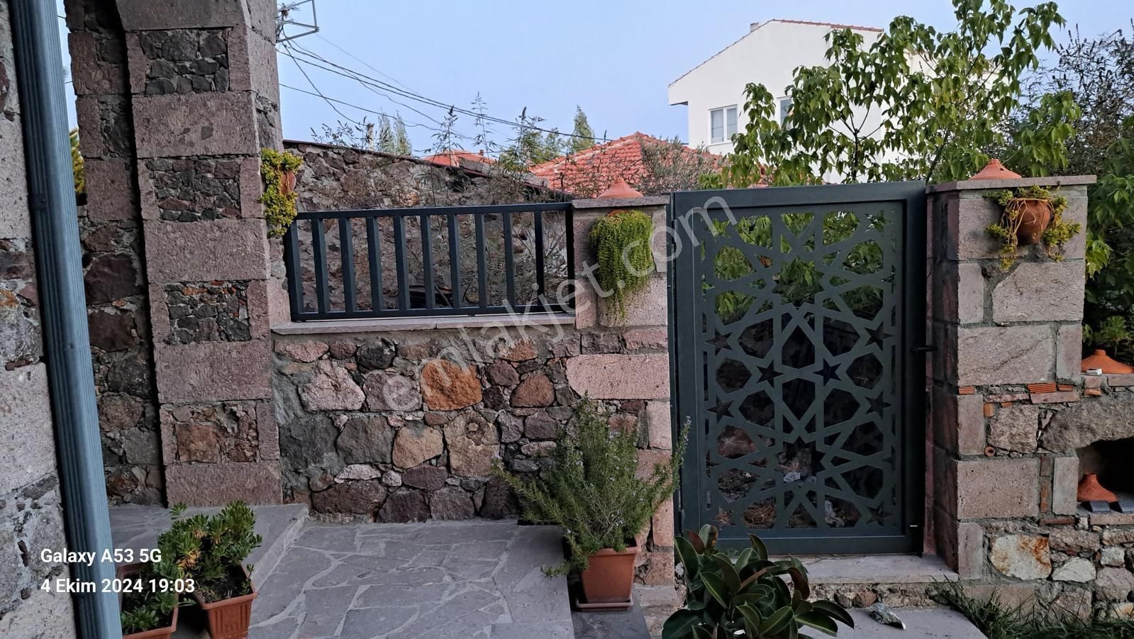 Assos Kuruoba'da Yeni Yapı 1100m2 Arsa İçinde Satılık Ultra Lüks Taş Ev - Görsel 26