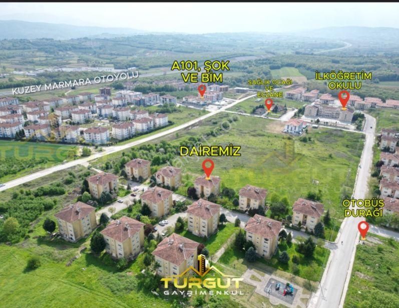 Korucuk'ta Kiralık 1+1 Daire - Turgut Gayrimenkul