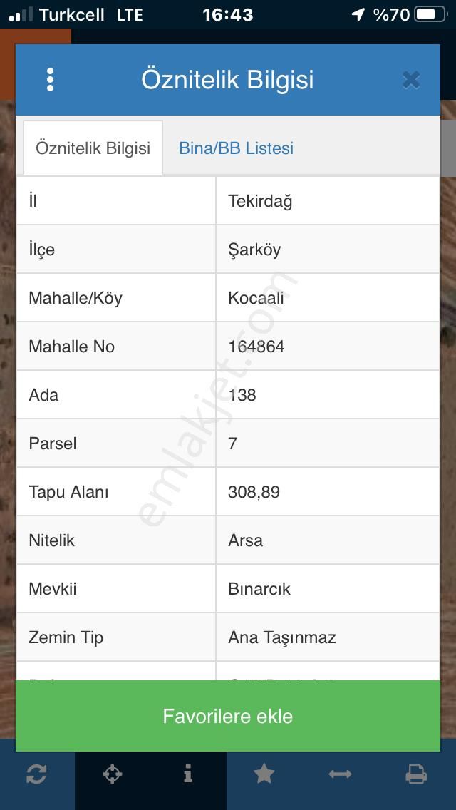 Şarköy De Işık Emlaktan Kocaali Mah De 308 M2 0/25 İmarlı Arsa - Görsel 14