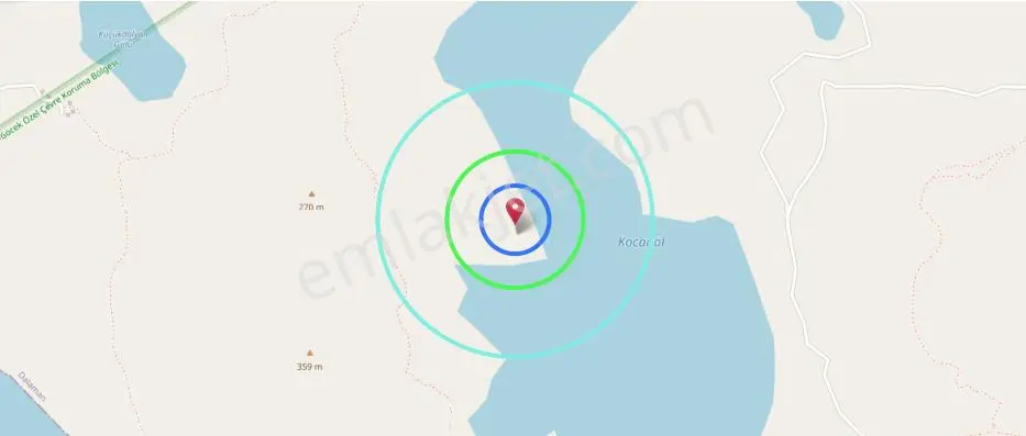 Dost Emlaktan Dalaman Kocagöle Sıfır 1431 M² 2b Vasıflı Tarla - Görsel 5