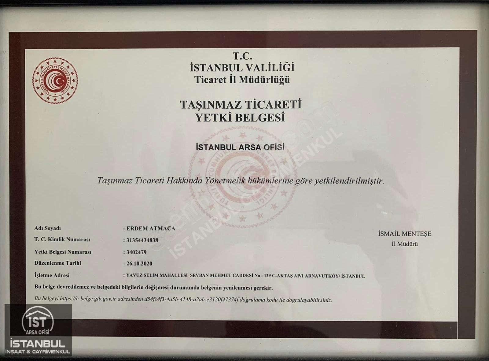 Arnavutköy'de 126 M2 Yys Taşıma Arsası - Görsel 6