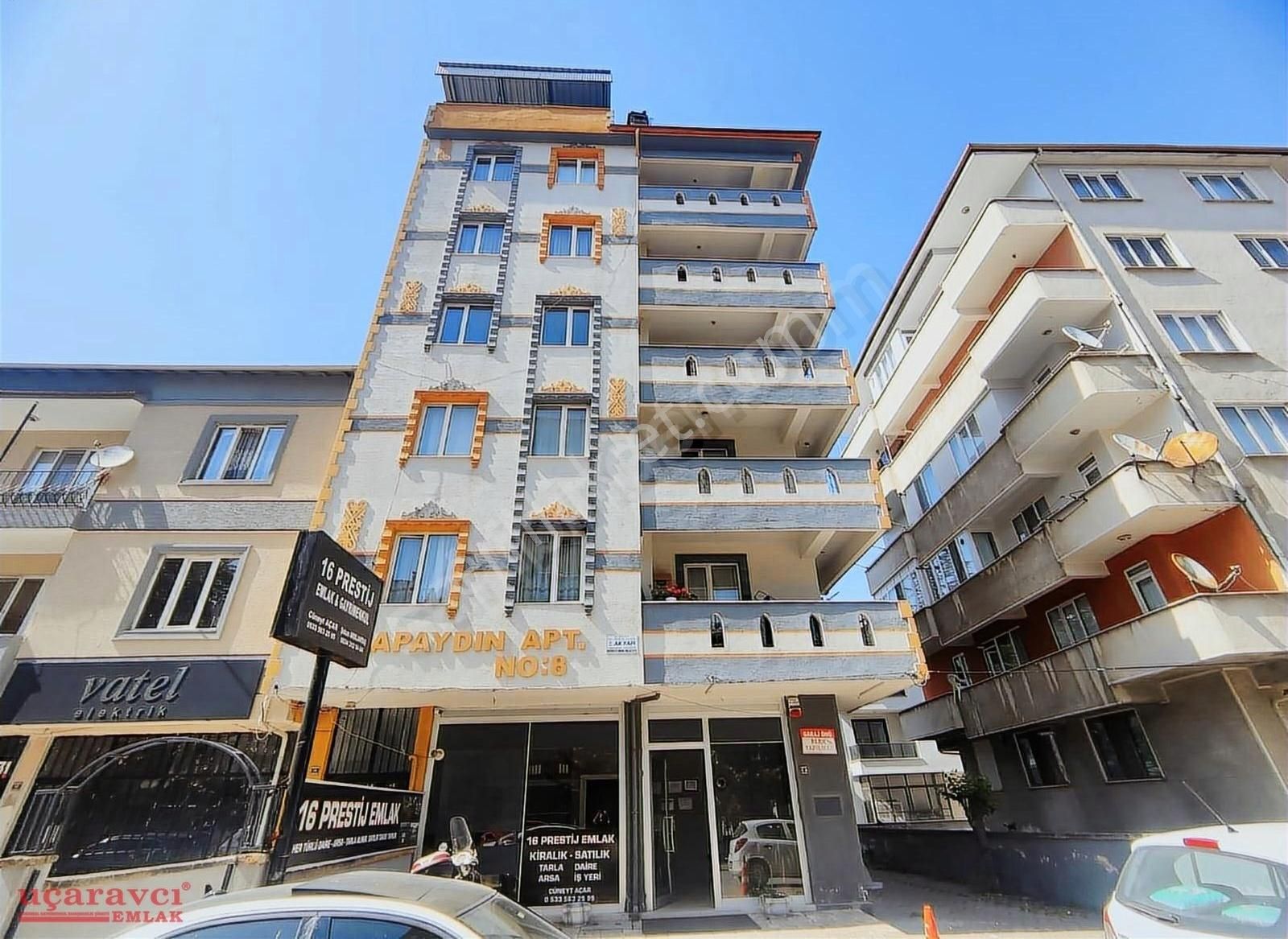 Uçaravcı'dan Devlet Hastanesi Karşısı Kiralık 3+1 Daireler