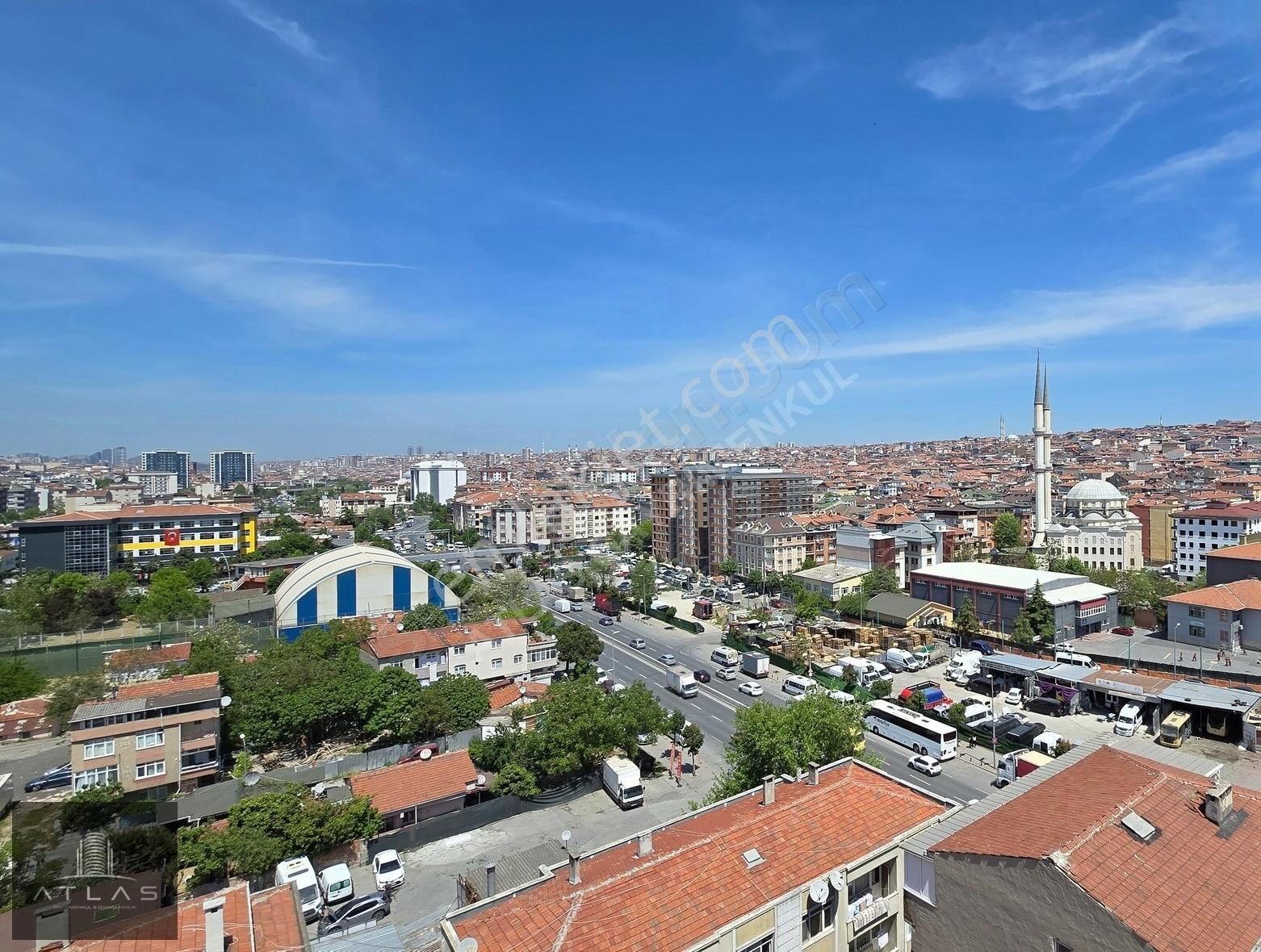 Atlas'tan, Site İçi, 3+1, 115m2, 9.kat, E.banyolu, Manzaralı - Görsel 7