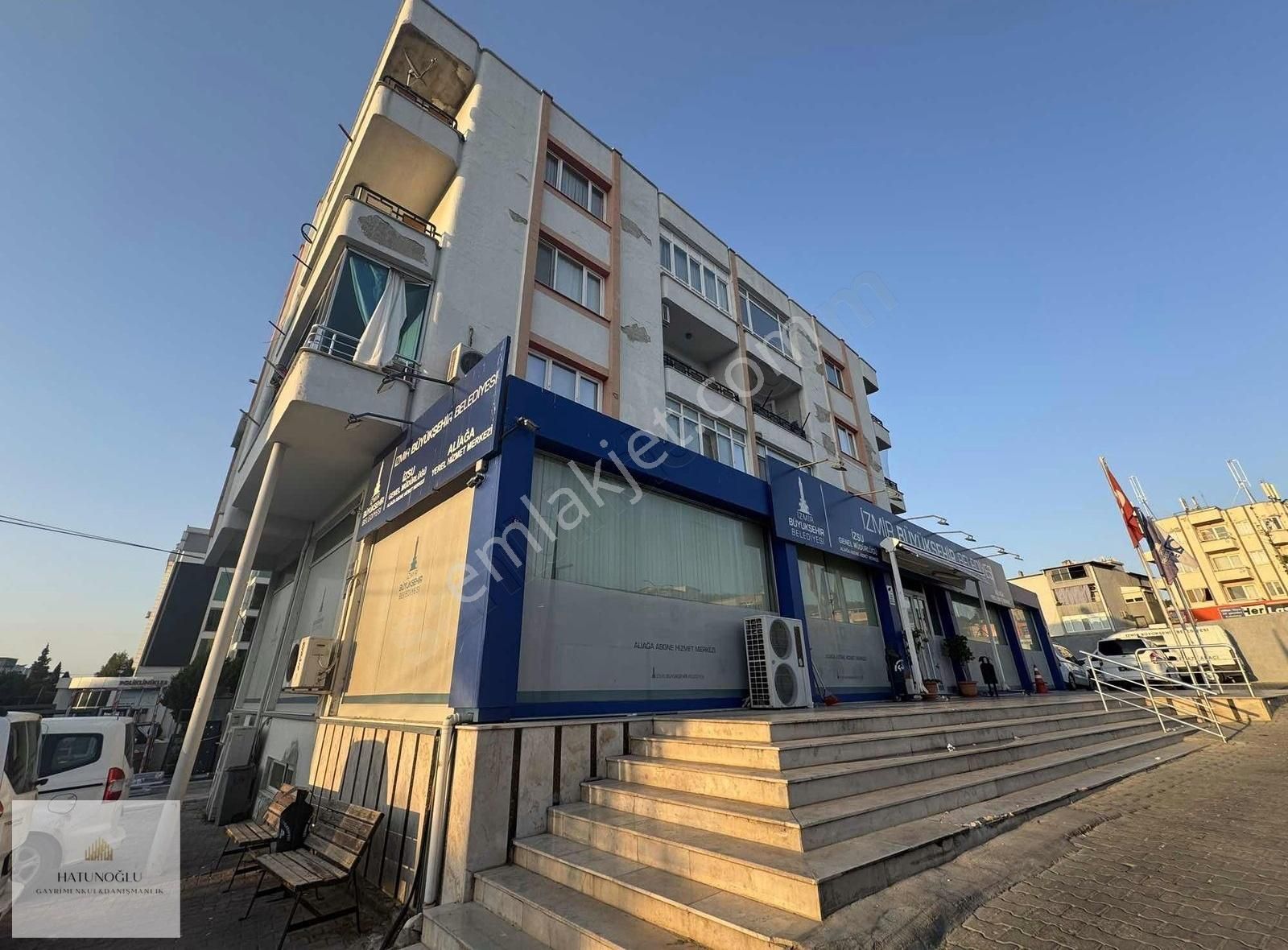 Hatunoğlu'dan Kiralık Aliağa Merkez'de 2+1 Daire