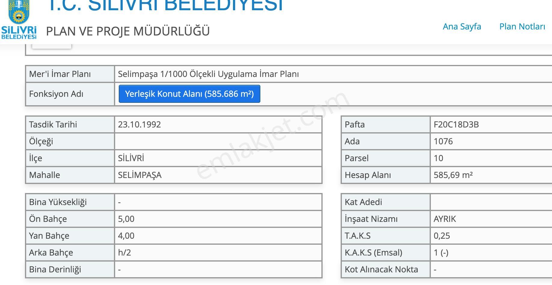 Wisremden Selimpaşa Da Güney Cephe 585 M2 Konut İmarlı Arsa - Görsel 14