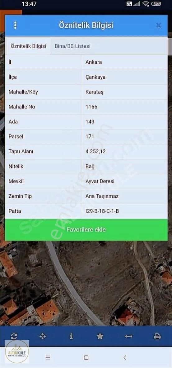 Çankaya Karataş Köyiçi Altyapılı Bôlgede 500 M² Arsa Fırsatı - Görsel 2