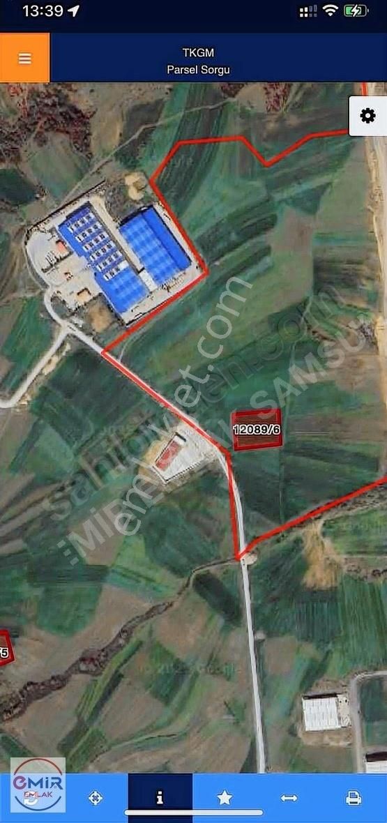 Çobanözü Satılık Sanayi İmarlı Arsa