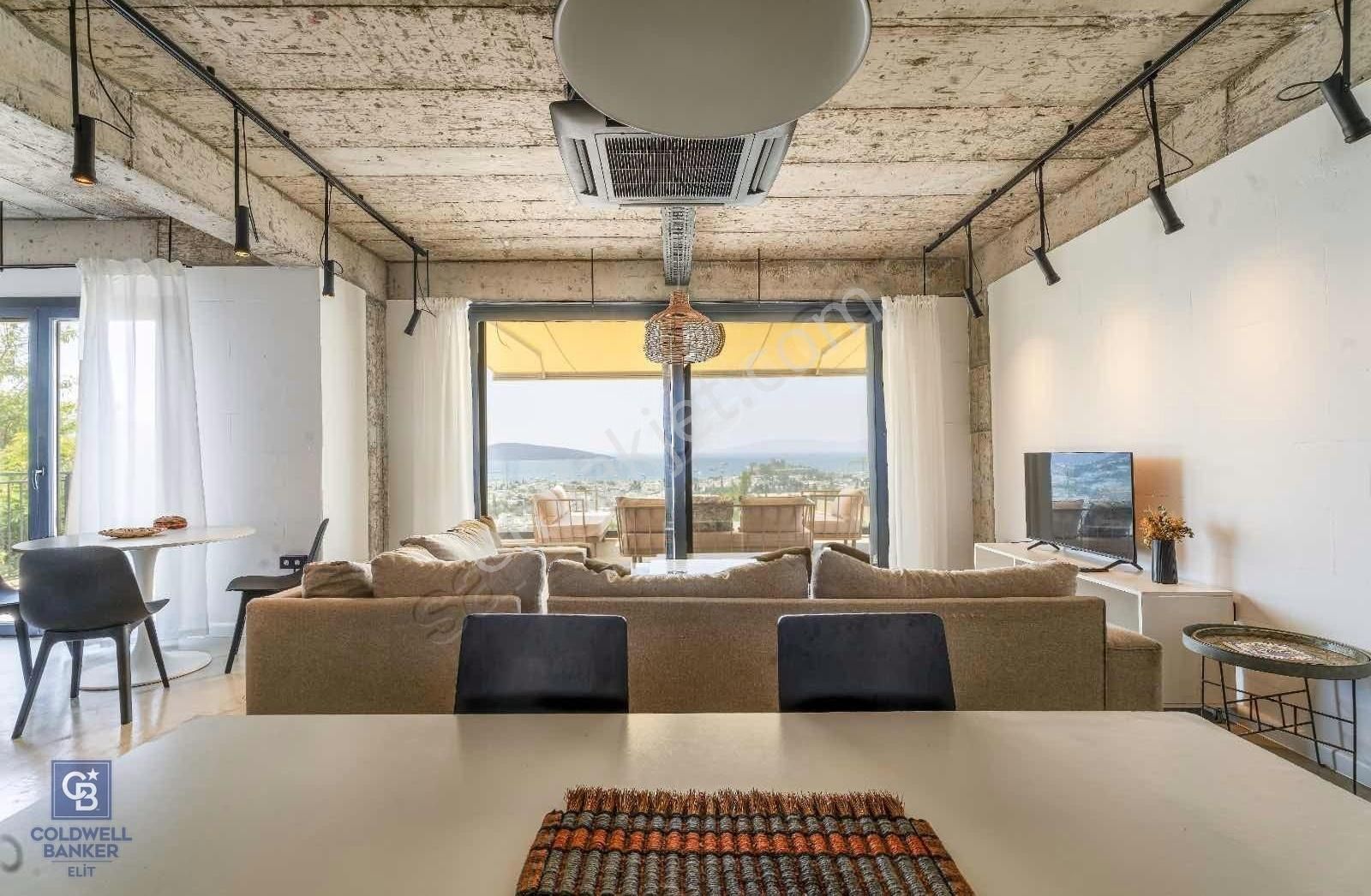 Bodrum Merkezde Deniz Manzaralı Ultra Modern 3+1 Kiralık Daire - Görsel 12