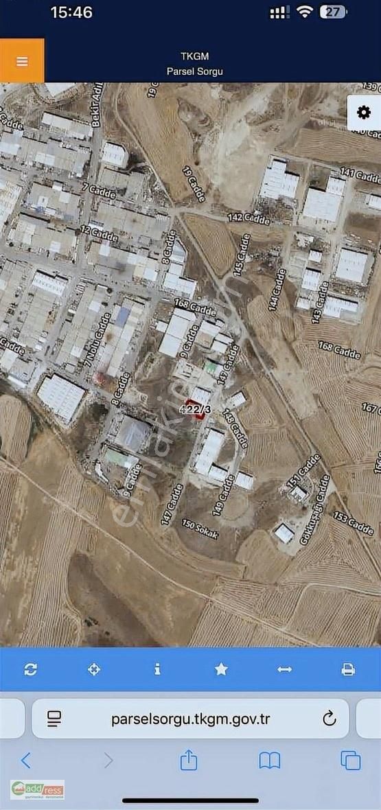 Kahramankazan Saray (i) 1000 M2 İmarlı Dikdörtgen Kupon Arsa