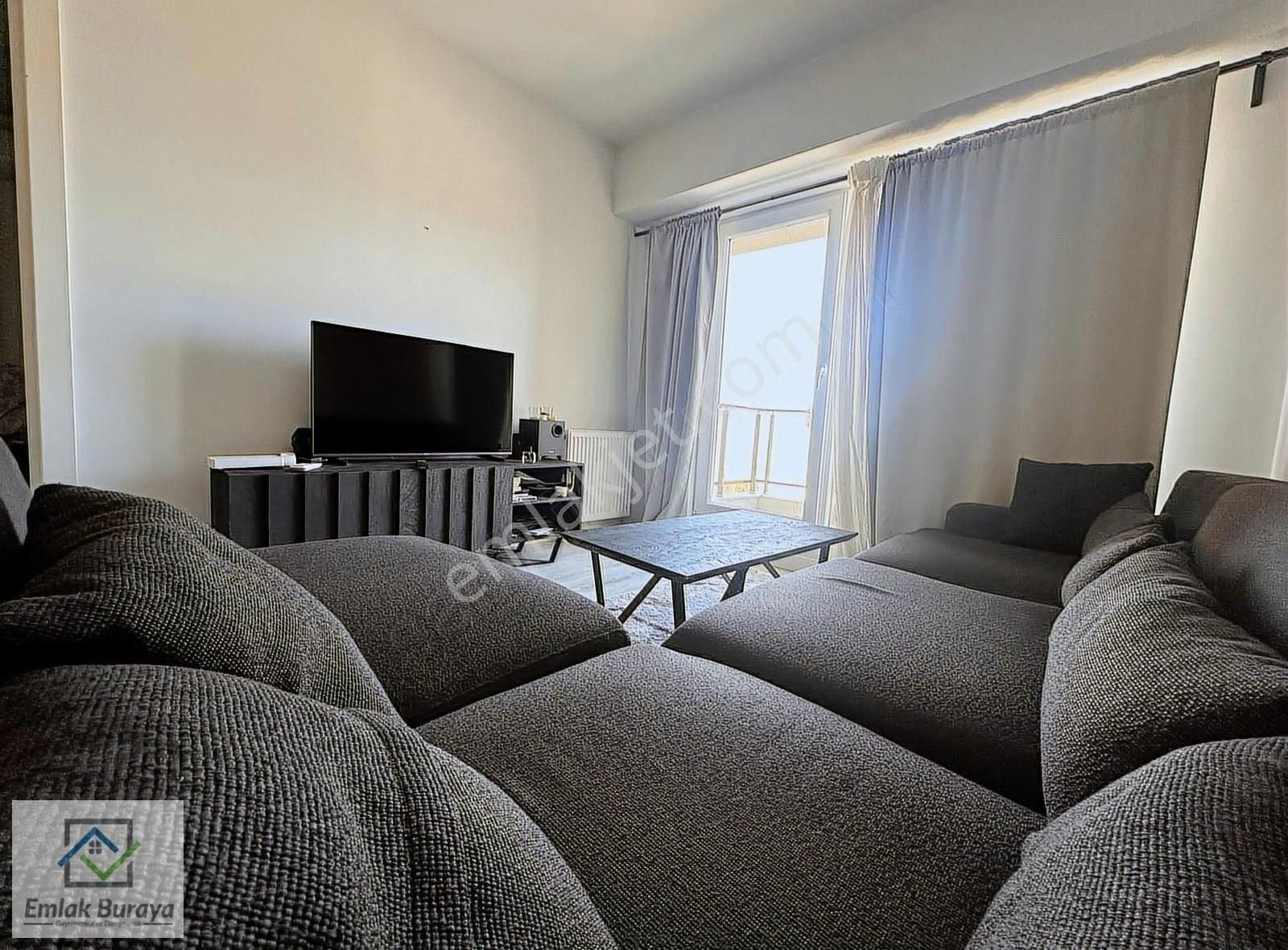 Bornova Dap İzmir Kule Deniz Manzaralı Eşyalı 1+1 Kiralık Daire