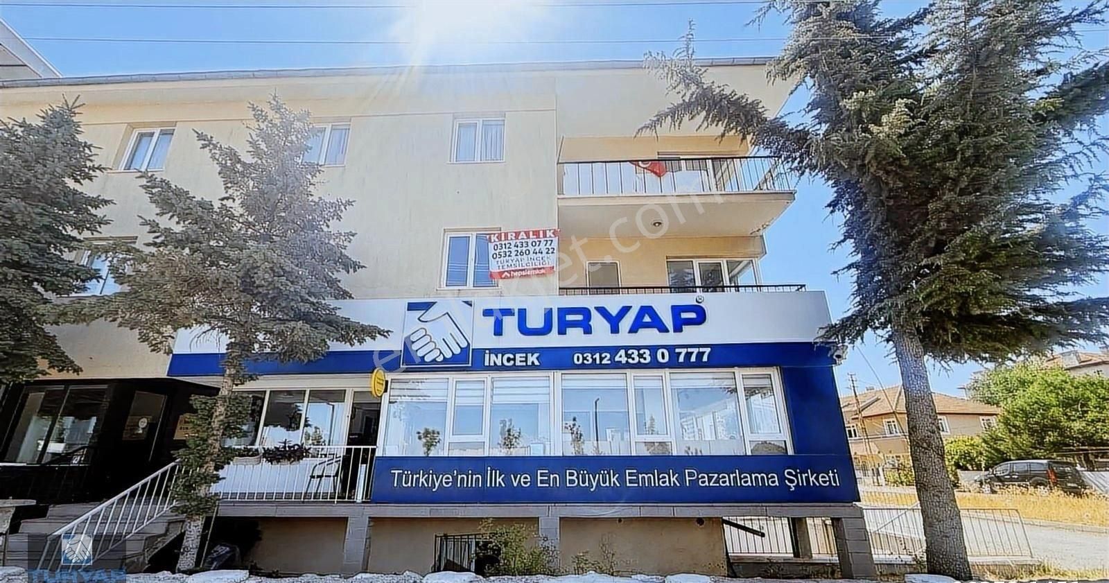 Gölbaşı İncek Akademi Kapalı Mutfak Eşyalı 2+1 Kiralık Daire