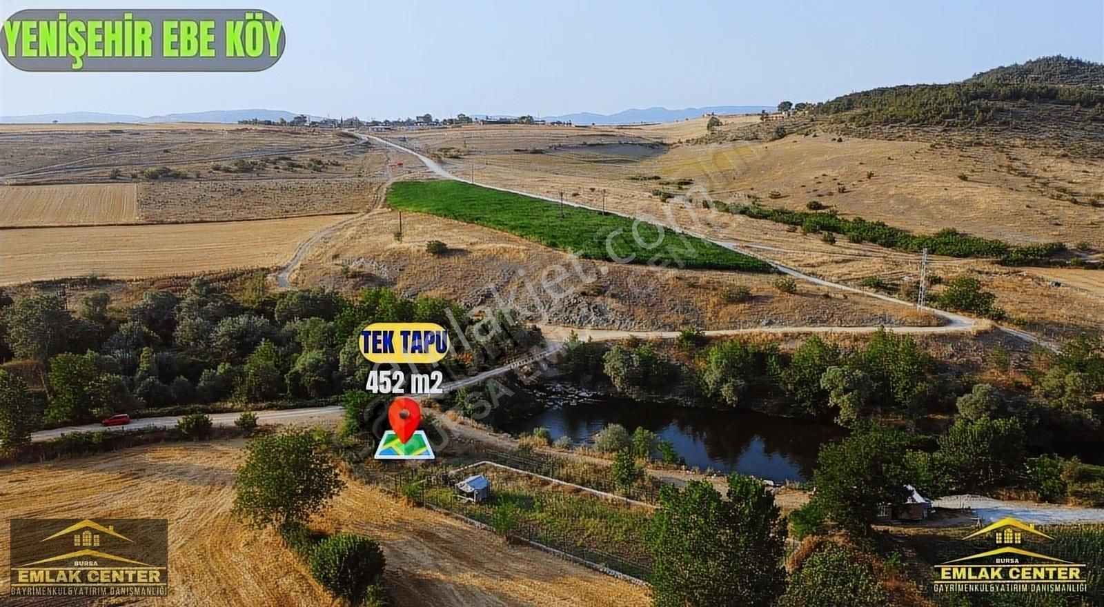 Yenişehir Ebeköyde Tek Tapu Göksu Çayı Kenarı Hobi Bahçesi 452m2 - Görsel 3