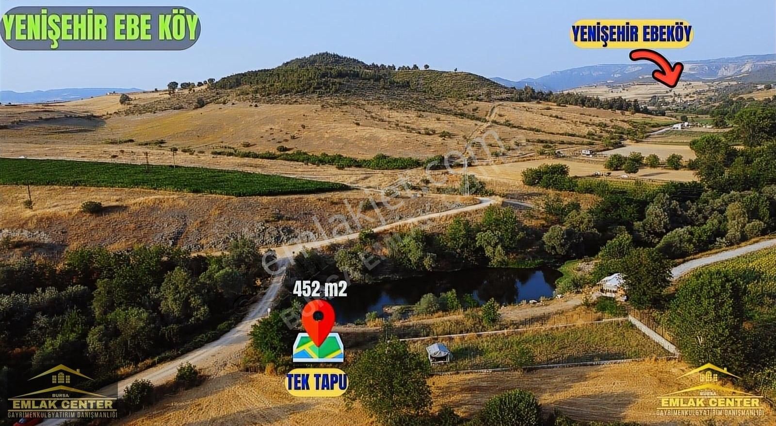 Yenişehir Ebeköyde Tek Tapu Göksu Çayı Kenarı Hobi Bahçesi 452m2 - Görsel 2