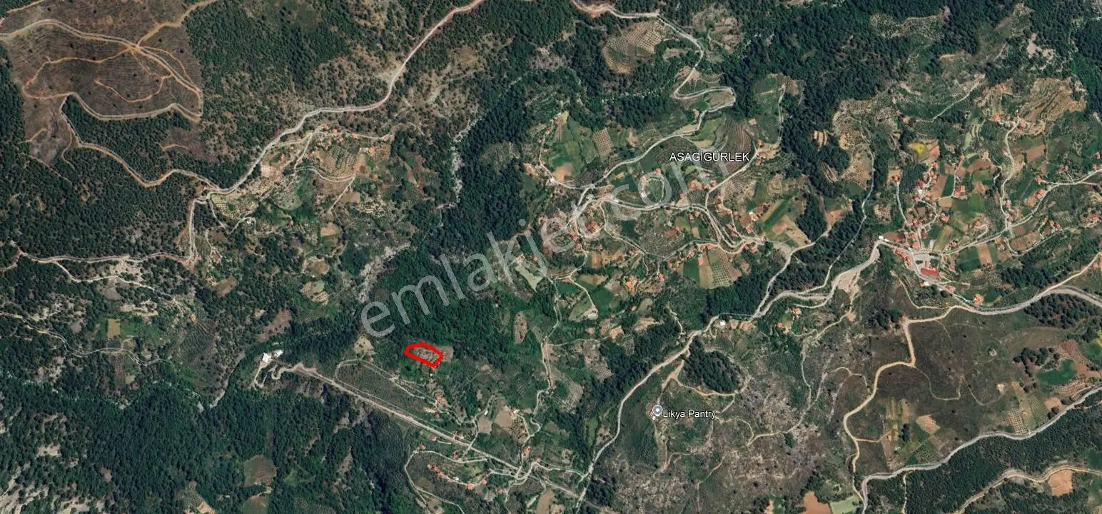 Dost Emlak'tan Gürleyik'te 4240 M² Satılık Tarla - Görsel 3