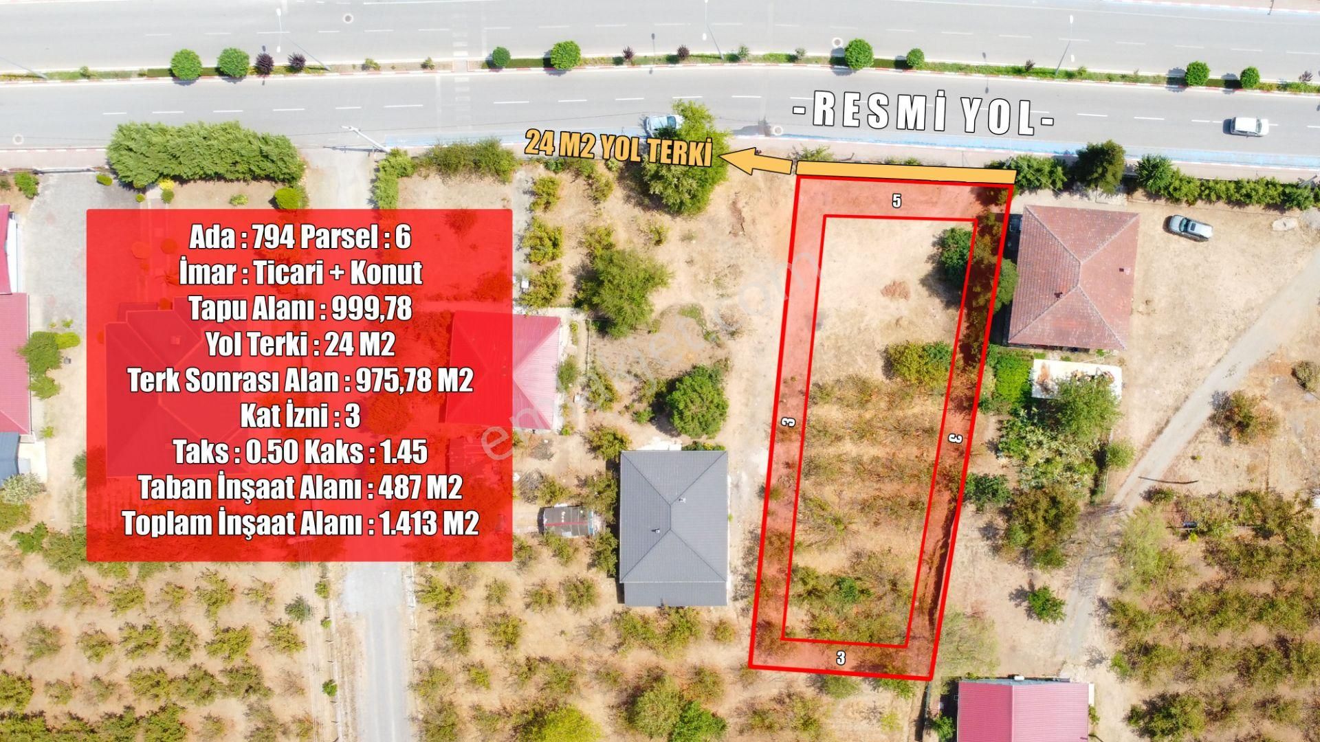 Beyköy Yeni Mh. | Ana Cadde Üzerinde Ticari + Konut Satılık Arsa - Görsel 3