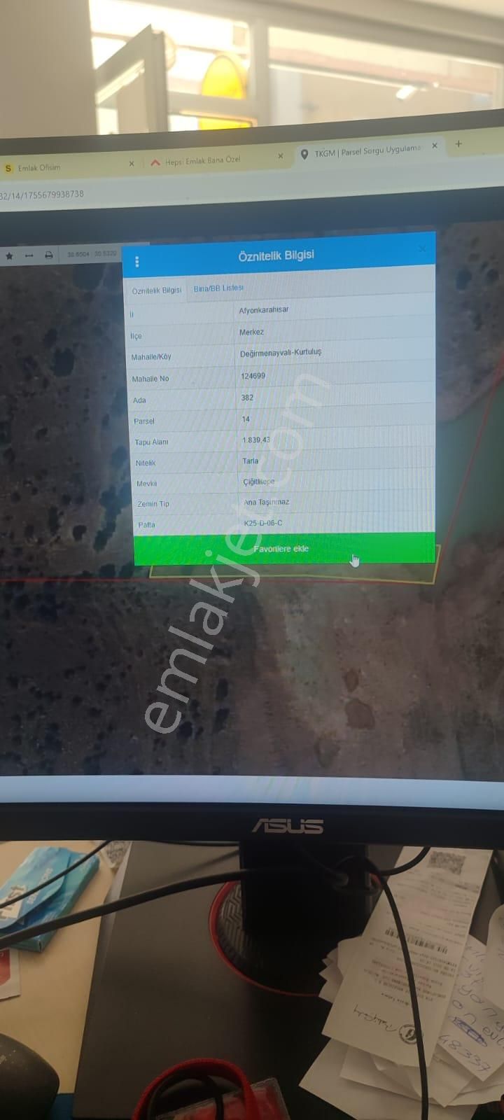 Afyon Tezcan Emlaktan Değirmenayvalıda 4 Adet Satılık Tarla - Görsel 9