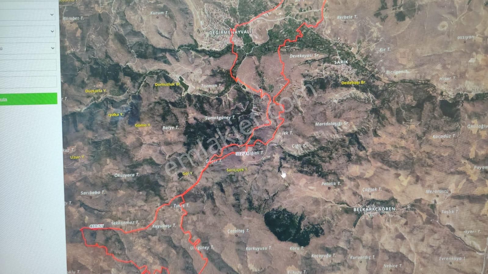 Afyon Tezcan Emlaktan Değirmenayvalıda 4 Adet Satılık Tarla - Görsel 6