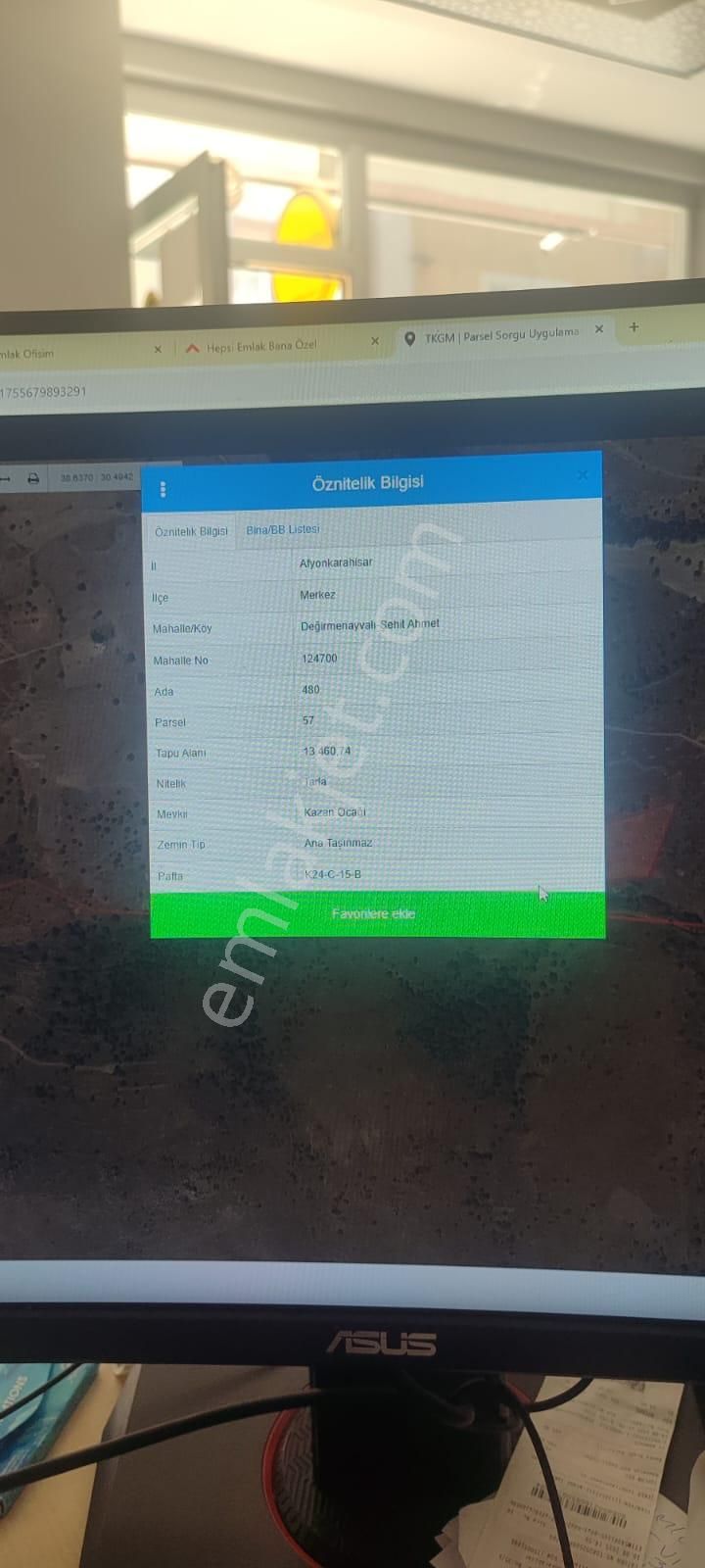 Afyon Tezcan Emlaktan Değirmenayvalıda 4 Adet Satılık Tarla - Görsel 7