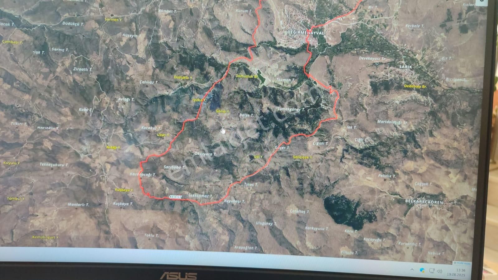 Afyon Tezcan Emlaktan Değirmenayvalıda 4 Adet Satılık Tarla - Görsel 4