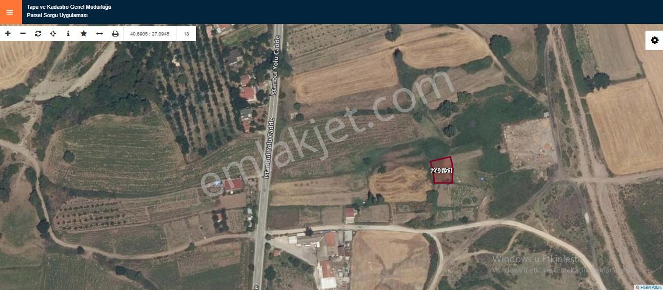 Tekirdağ Şarköy Gölcük Mahallesi Satılık Bahçe - Görsel 8