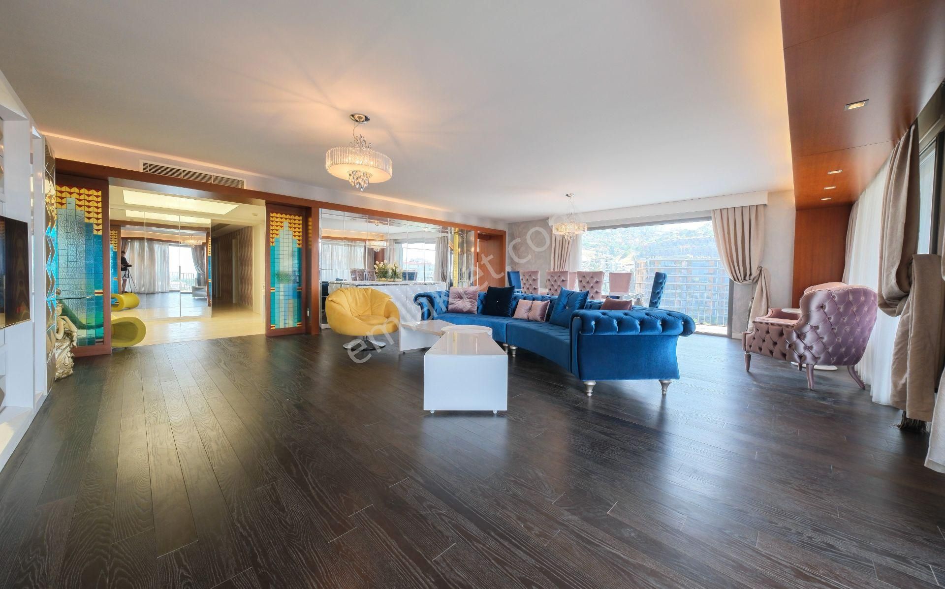 İzmir Narlıdere Folkartta Manzaralı 5+1 Daire