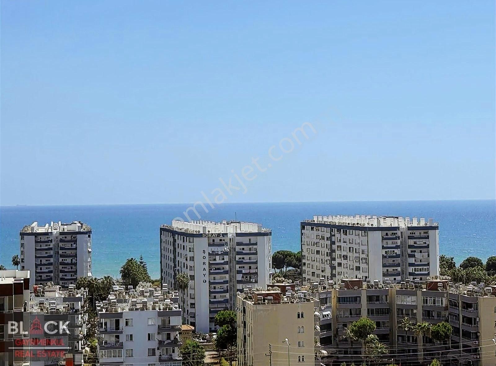 Black'te Mezitli'de Deniz Manzaralı 2+1 Full+full Eşyalı Kiralık