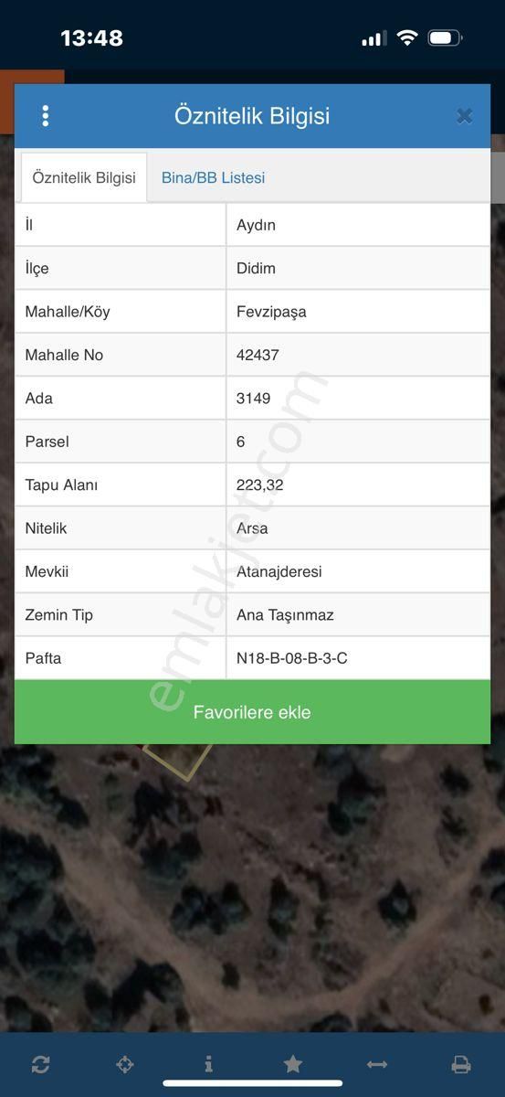 Didim Fevzipaşa’da Yatırımlık Arsalar