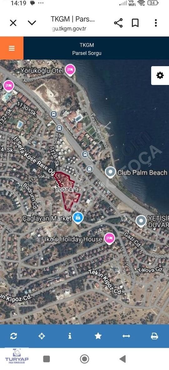Turyap Foça'dan Denize Yakın Konumda Satılık Arsa - Görsel 10