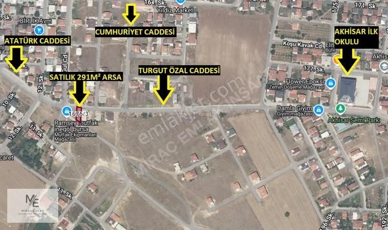 Miraç Emlaktan Cadde Üstü Ticari+konut İmarlı Satılık Arsa - Görsel 6