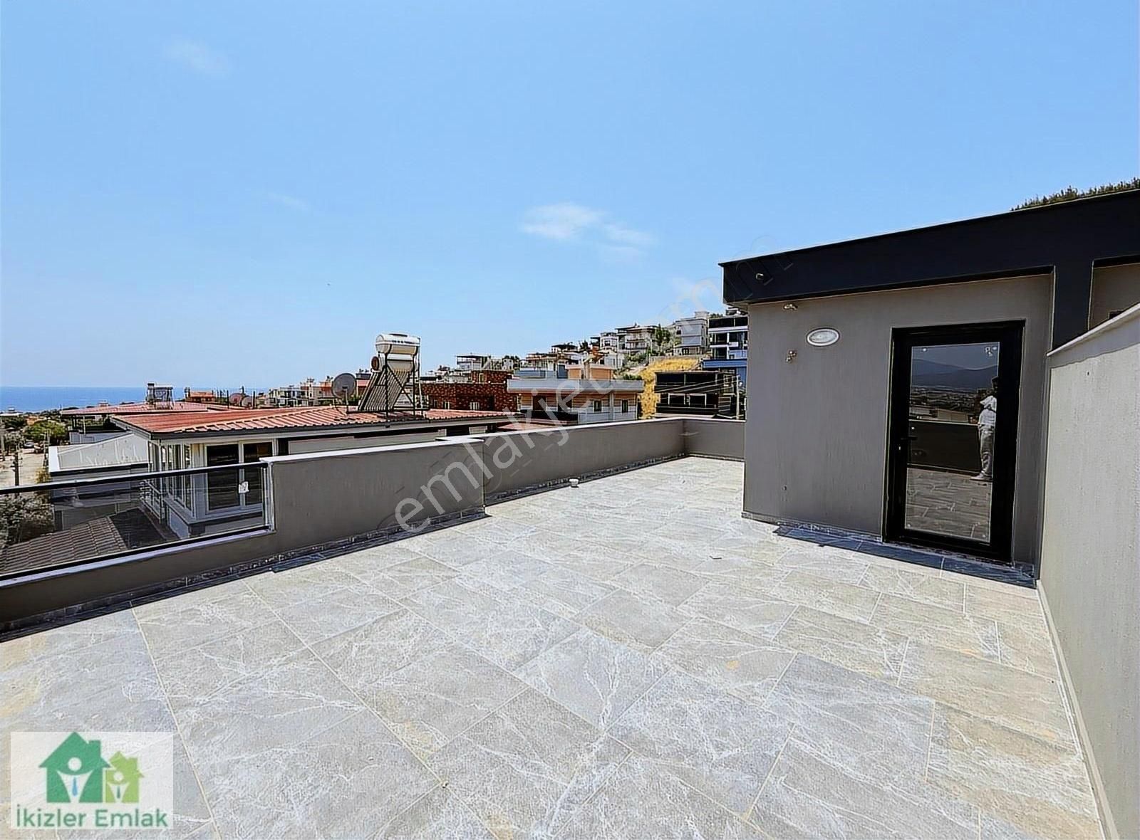 Seferihisar Doğanbey'de Satılık 2+1 Geniş Bahçeli Sıfır Villa - Görsel 26