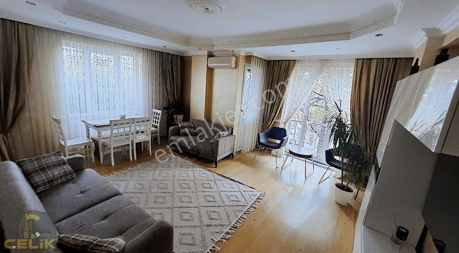 3+1 120 M2 Köşebaşı Asansörlü 1.kat Daire