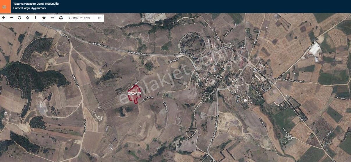 Silivri Çanta(balaban Mh ) Yatırımlık Veya Rüzgar Enerjisine Uygun Arazi - Görsel 2