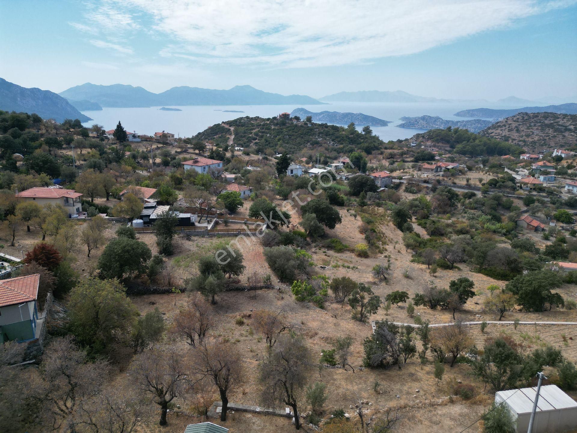 Joker: Marmaris Söğüt Deniz Manzaralı Elektrik Hattı Alınmış Satılık Tarla - Görsel 12