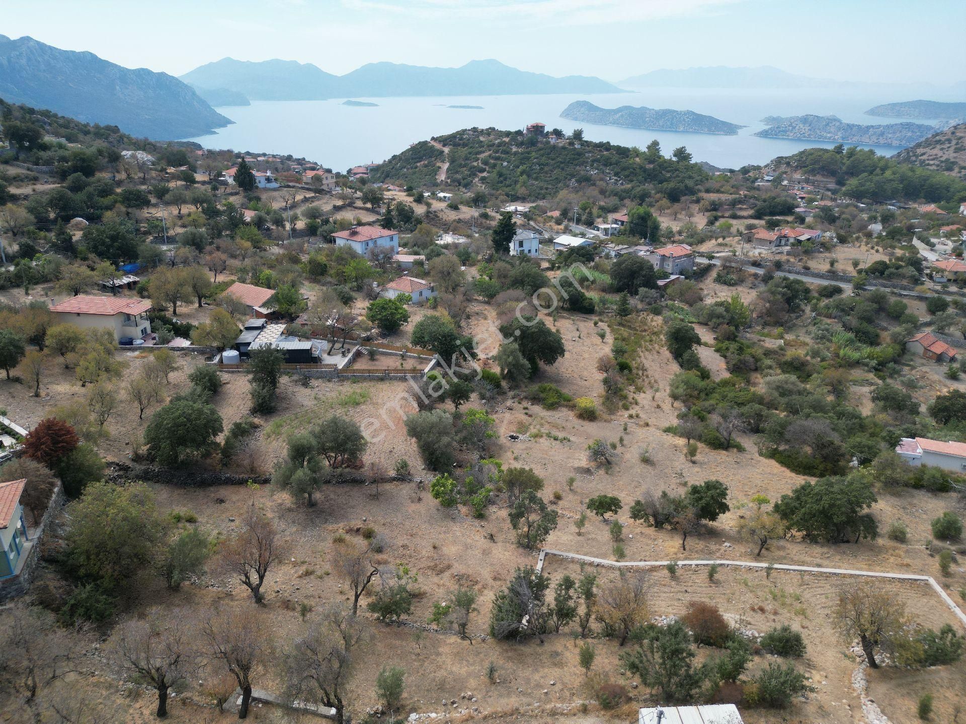 Joker: Marmaris Söğüt Deniz Manzaralı Elektrik Hattı Alınmış Satılık Tarla - Görsel 16