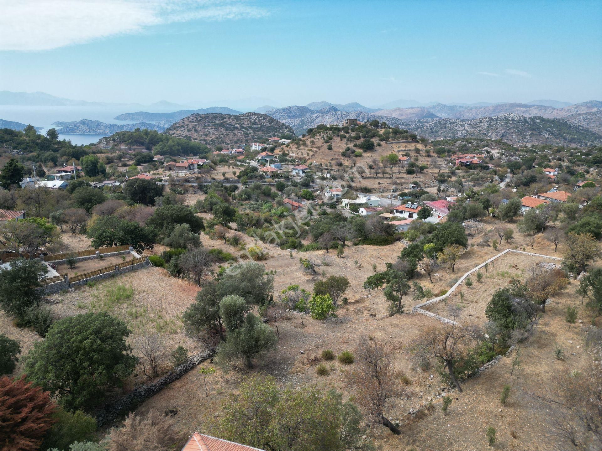 Joker: Marmaris Söğüt Deniz Manzaralı Elektrik Hattı Alınmış Satılık Tarla - Görsel 9